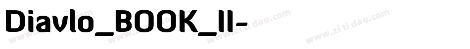 Diavlo_BOOK_II字体转换