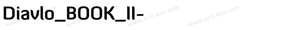 Diavlo_BOOK_II字体转换