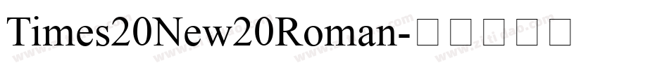 Times20New20Roman字体转换