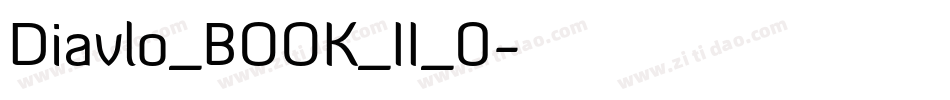 Diavlo_BOOK_II_0字体转换