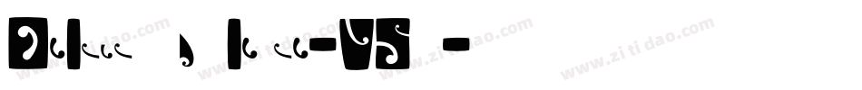 Deliciousapplepie-V5pw字体转换