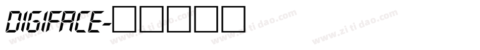 DIGIFACE字体转换