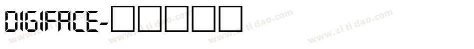 DIGIFACE字体转换