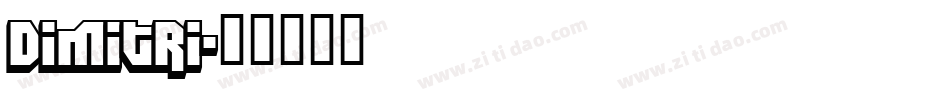 Dimitri字体转换