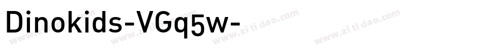 Dinokids-VGq5w字体转换