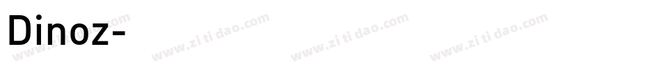 Dinoz字体转换
