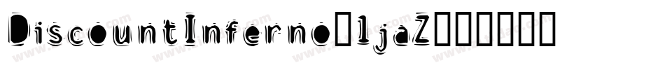 DiscountInferno-1jaZ字体转换