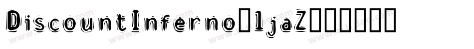 DiscountInferno-1jaZ字体转换