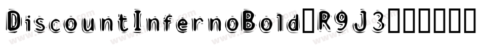 DiscountInfernoBold-R9J3字体转换