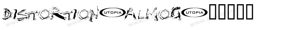 Distortion-ALmog字体转换