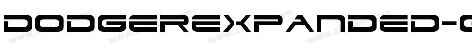 DodgerExpanded-0ZAP字体转换
