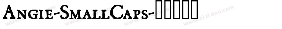 Angie-SmallCaps字体转换