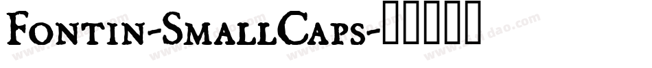 Fontin-SmallCaps字体转换