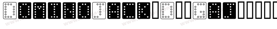 DominoJack3D-5Gaj字体转换