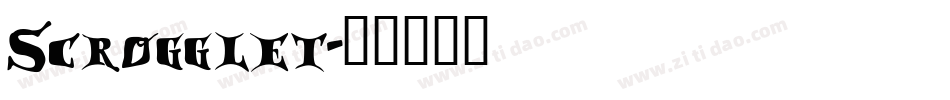 Scrogglet字体转换