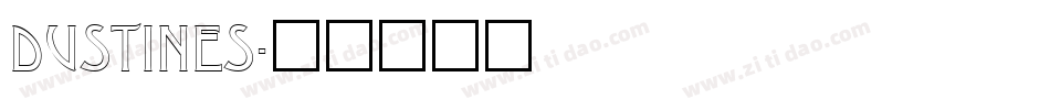 DUSTINES字体转换
