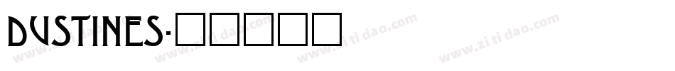 DUSTINES字体转换