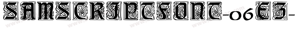 Samscriptfont-06Ez字体转换