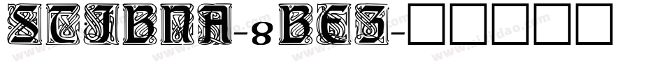 Stibna-8BEz字体转换