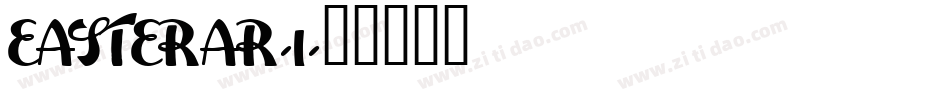 EASTERAR-1字体转换