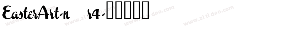 EasterArt-nvr4字体转换