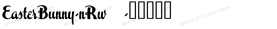EasterBunny-nRw0字体转换