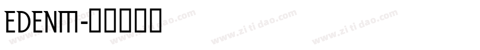 EDENM字体转换