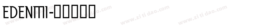 EDENMI字体转换