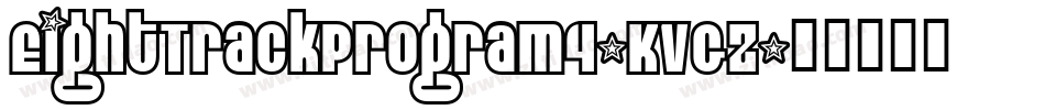 EightTrackProgram4-KVGZ字体转换