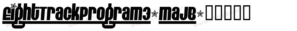 EightTrackProgram3-MAJB字体转换