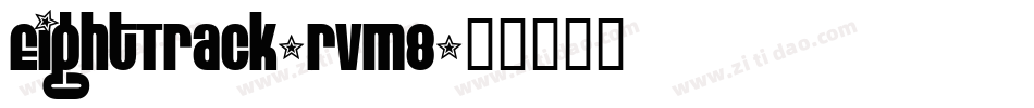 EightTrack-rvm8字体转换