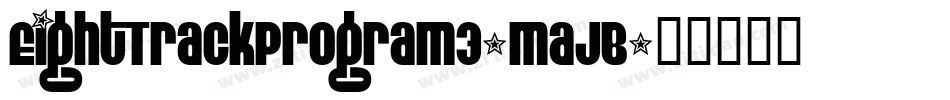 EightTrackProgram3-MAJB字体转换