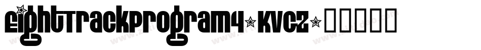 EightTrackProgram4-KVGZ字体转换