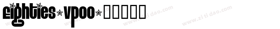Eighties-vpOO字体转换