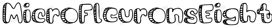 MicroFleuronsEighteen-Yoe8字体转换