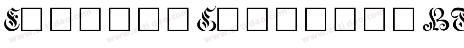ElegantGaramondBT-Roman字体转换