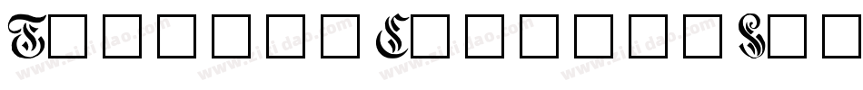 TrefoilCapitals字体转换