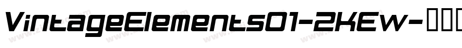 VintageElements01-2KEw字体转换