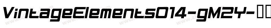 VintageElements014-gM2Y字体转换