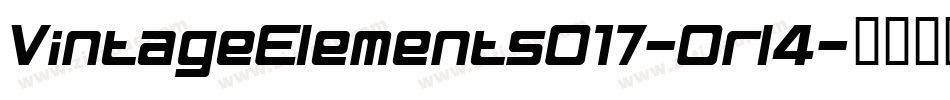 VintageElements017-0rl4字体转换