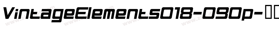 VintageElements018-O9Op字体转换