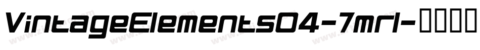 VintageElements04-7mrl字体转换