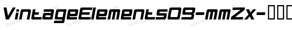 VintageElements09-mmZx字体转换