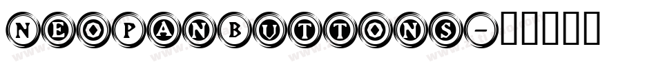 NeoPanButtons字体转换