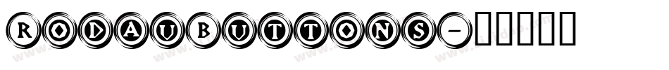 RodauButtons字体转换