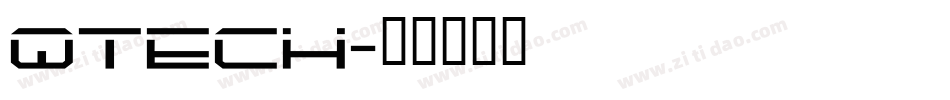 QTECH字体转换