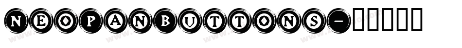 NeoPanButtons字体转换