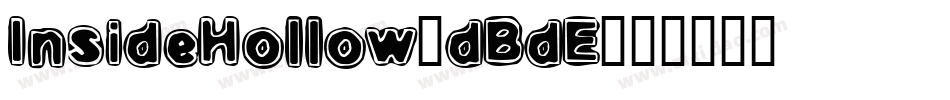 InsideHollow-dBdE字体转换