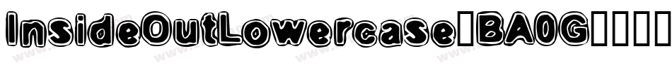 InsideOutLowercase-BA0G字体转换