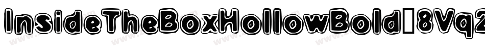 InsideTheBoxHollowBold-8Vq2字体转换